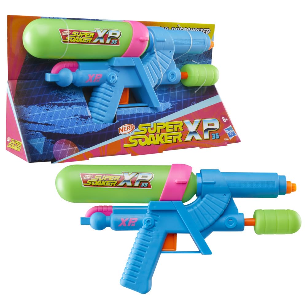 Nori’s Buy Nerf Super Soaker XP35 Water Blaster, Air Pressurized System